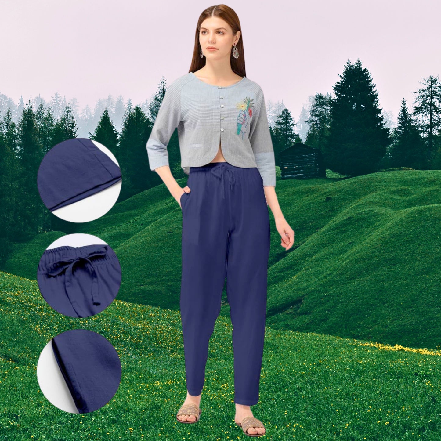 All Season Comfort Cotton Lady Pant