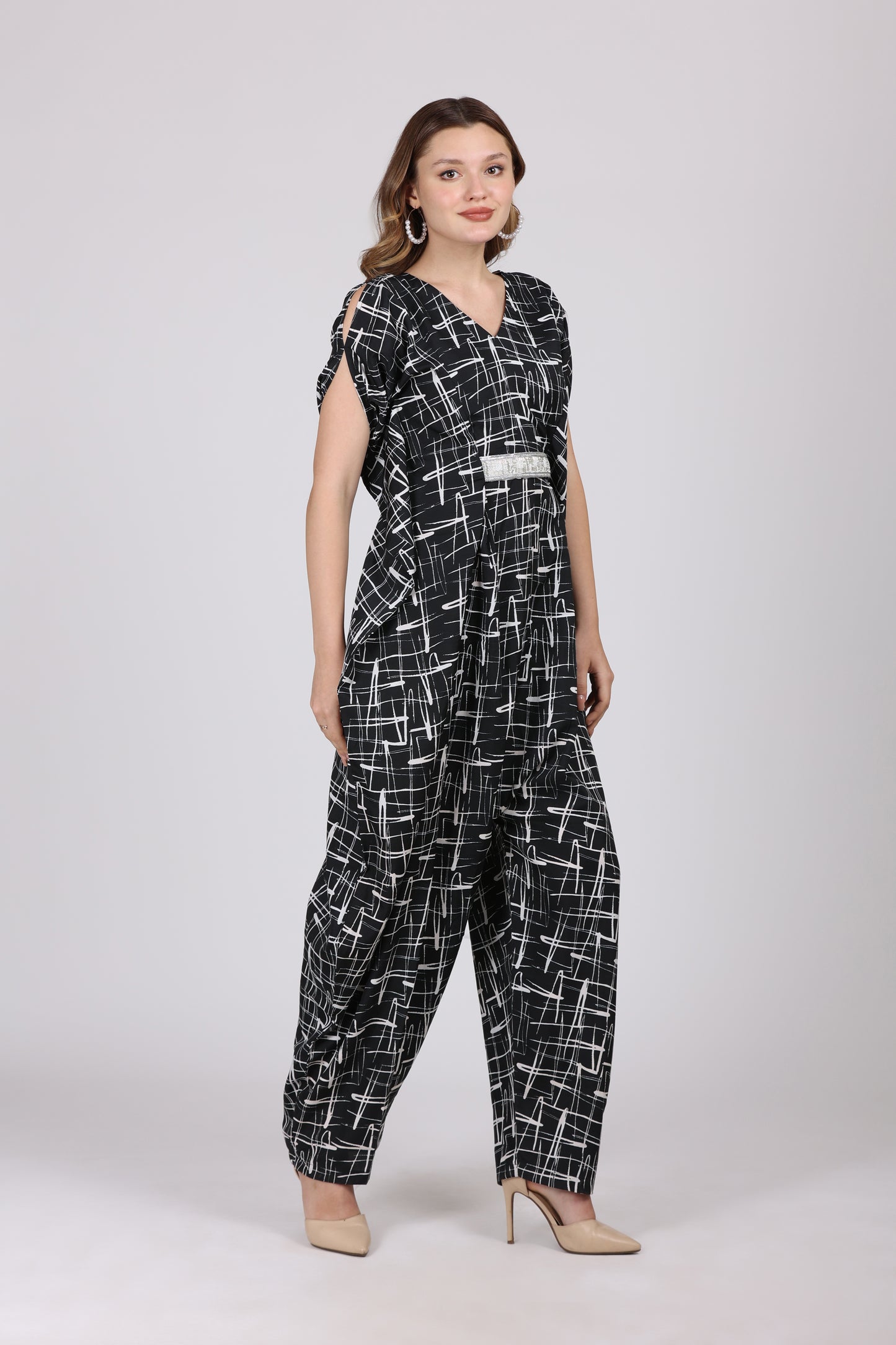 Black Designer Readymade Jump Suit Collection