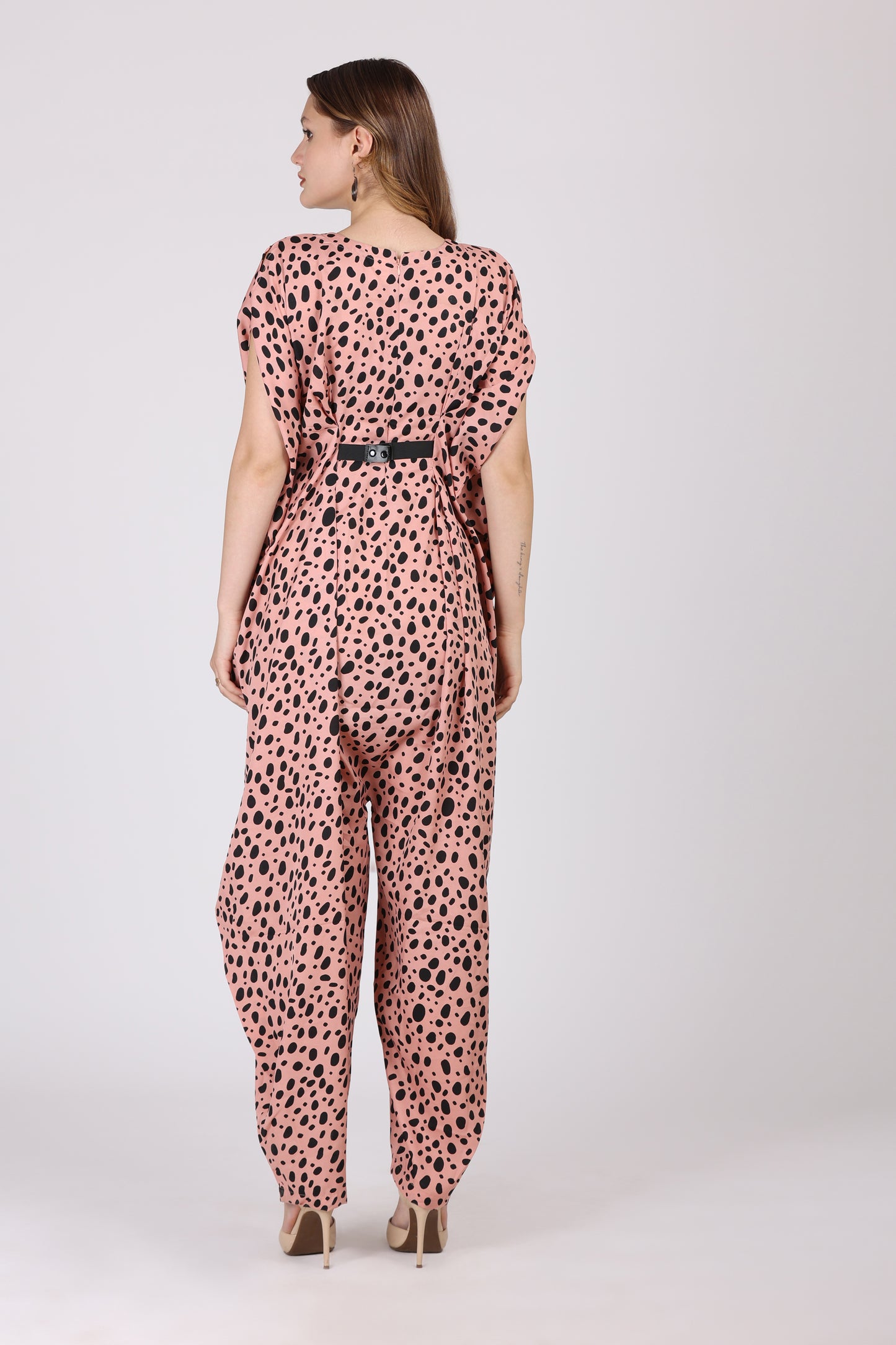 Peach Designer Readymade Jump Suit Collection