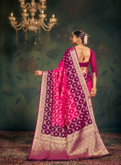 Classic Pure Georgette Weaving Designer Saree