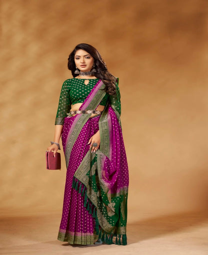 Pure Georgette Weaving Classic Saree