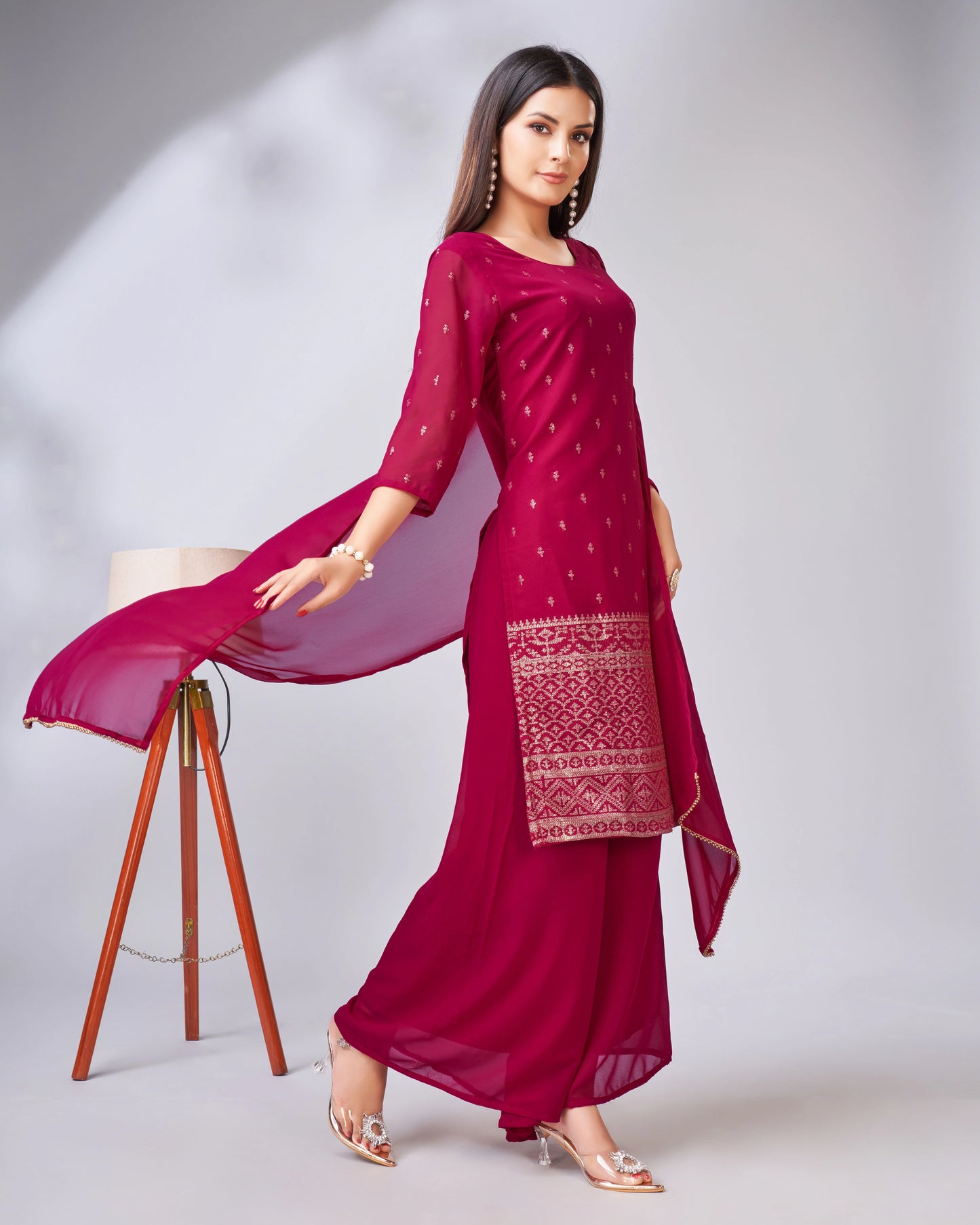 Designer Readymade Georgette Kurti Collection