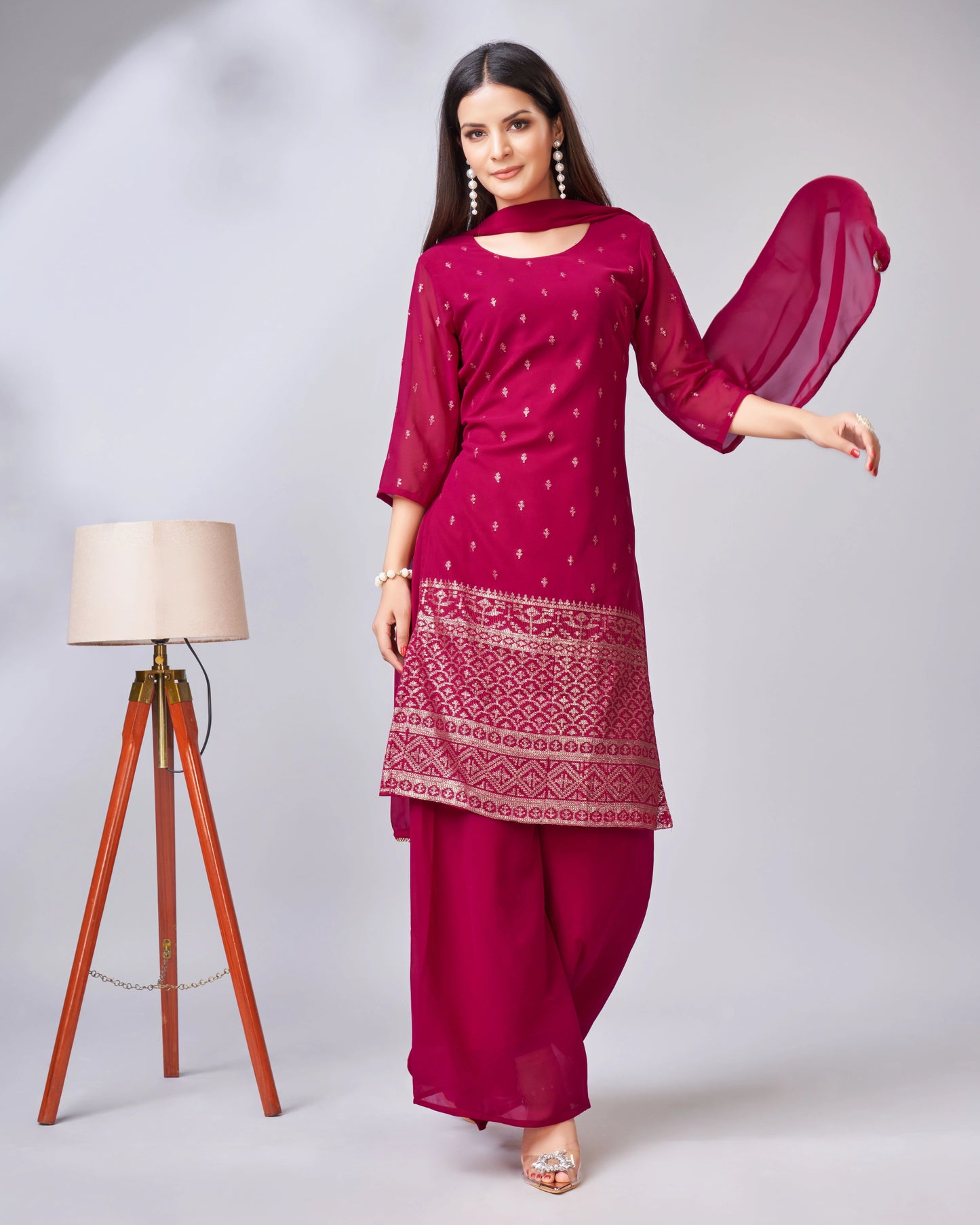 Designer Readymade Georgette Kurti Collection