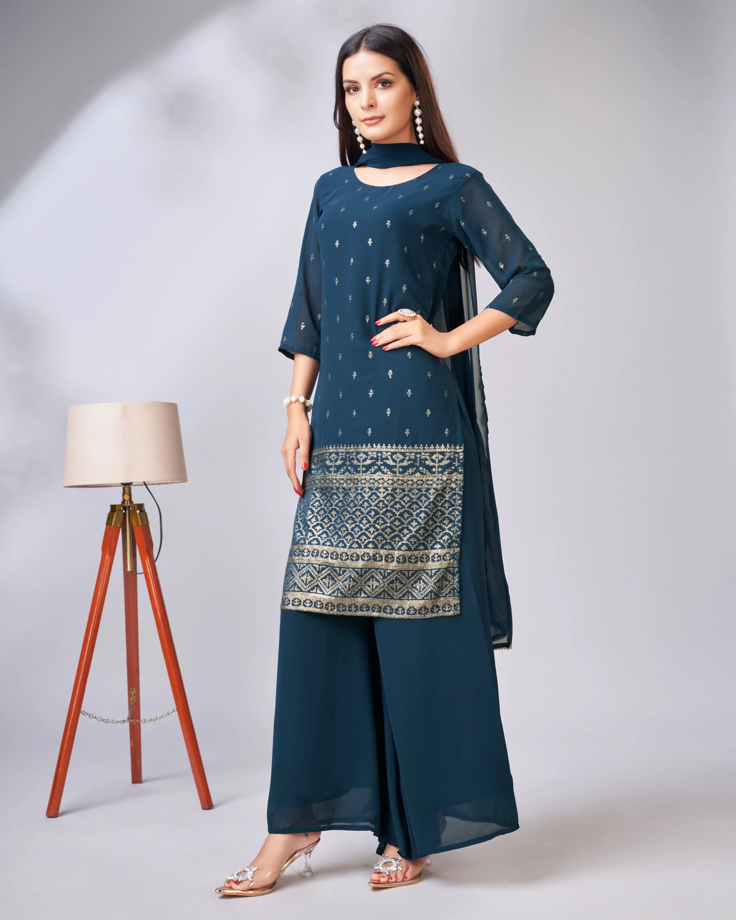 Designer Readymade Georgette Kurti Collection