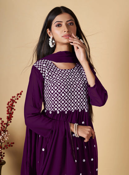 Designer Readymade Kurti Sharara Collection