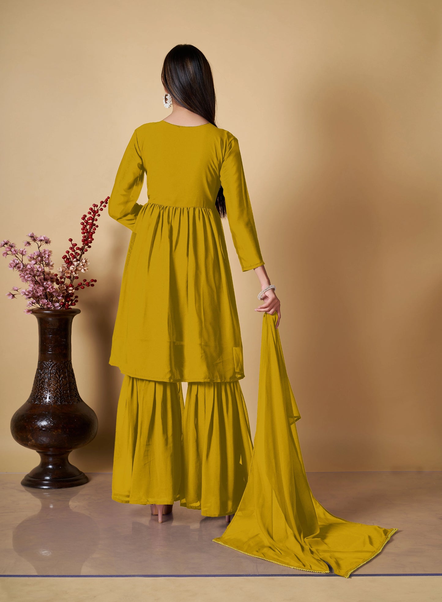 Designer Readymade Kurti Sharara Collection