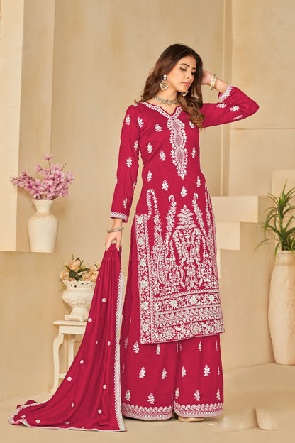 Heavy Designer Art Silk Suit Set