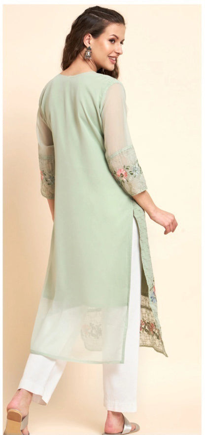 Designer Readymade Georgette Kurtis