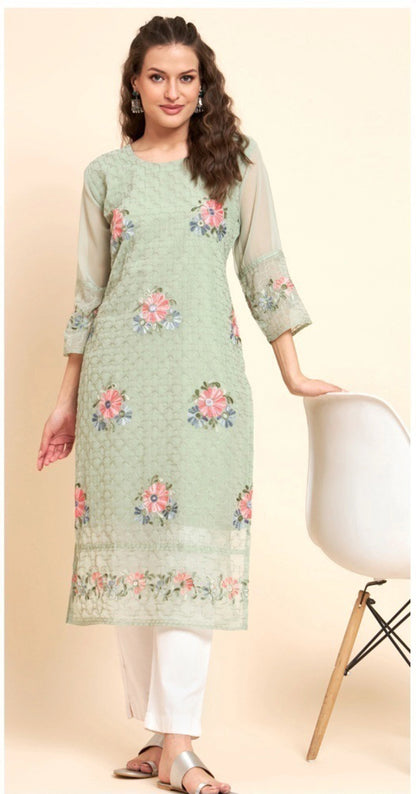 Designer Readymade Georgette Kurtis