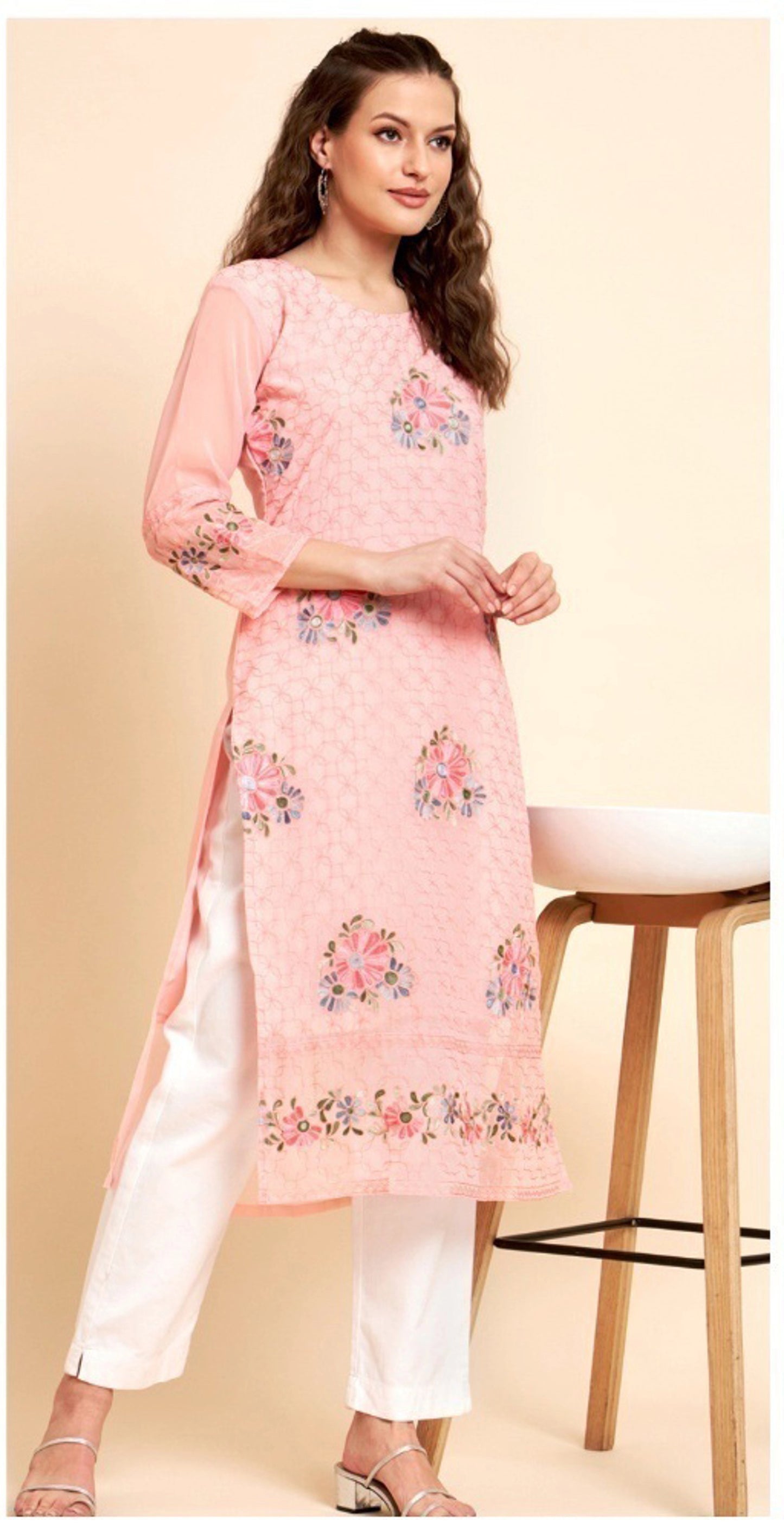 Designer Readymade Georgette Kurtis