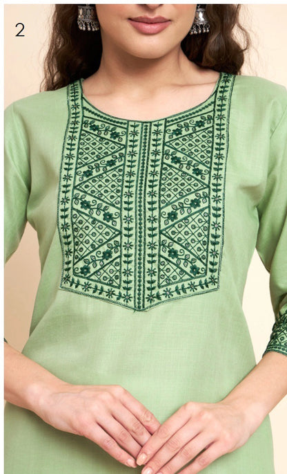 Embroidered Readymade Kurti Collection V2