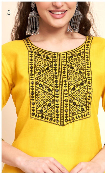 Embroidered Readymade Kurti Collection V2