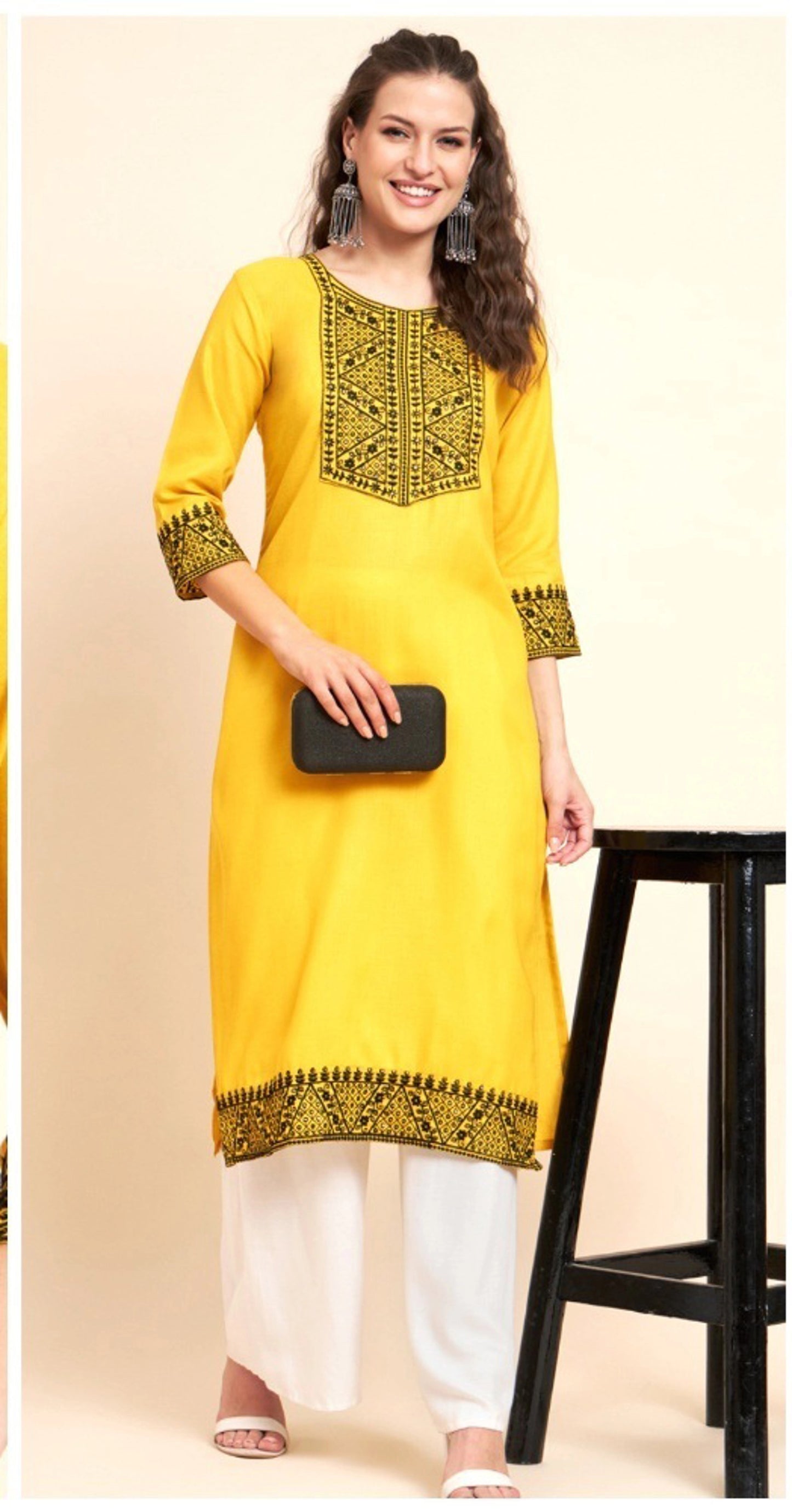 Embroidered Readymade Kurti Collection V2