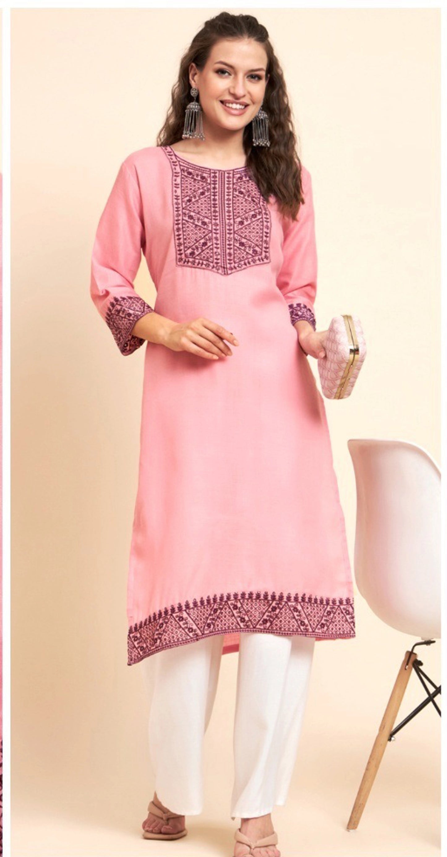 Embroidered Readymade Kurti Collection V2