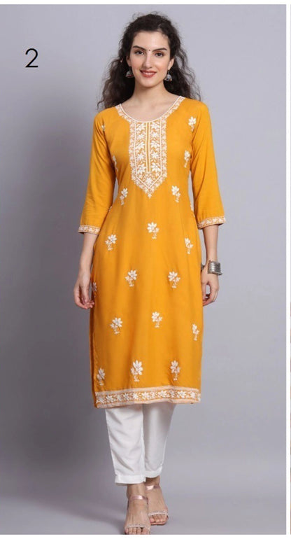 Embroidered Readymade Kurti Collection V3