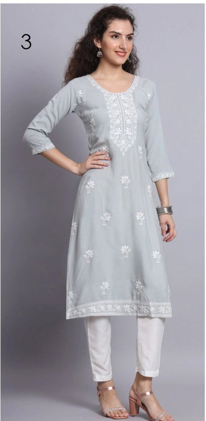 Embroidered Readymade Kurti Collection V3