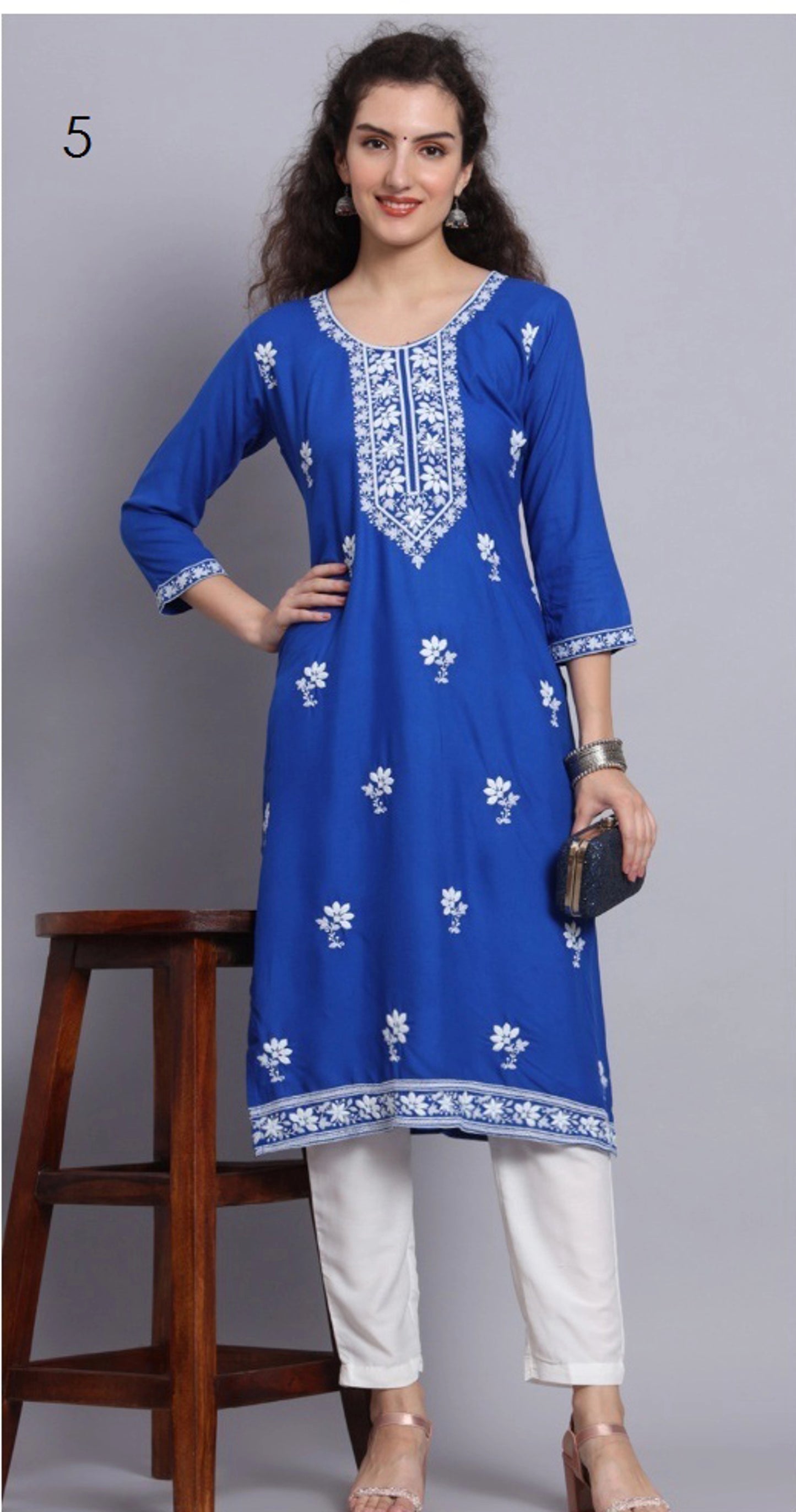 Embroidered Readymade Kurti Collection V3