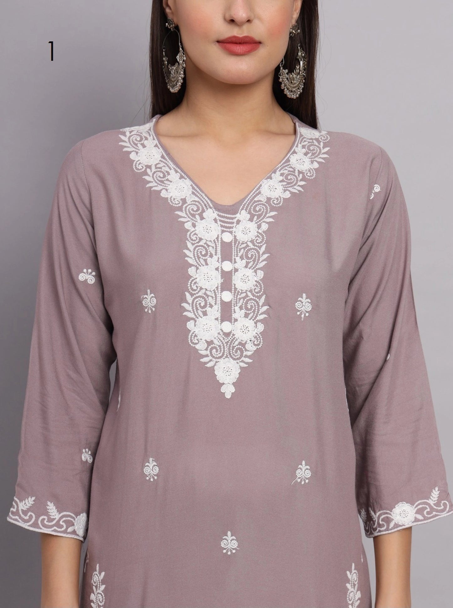 Embroidered Readymade Kurti Collection V4