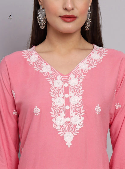 Embroidered Readymade Kurti Collection V4