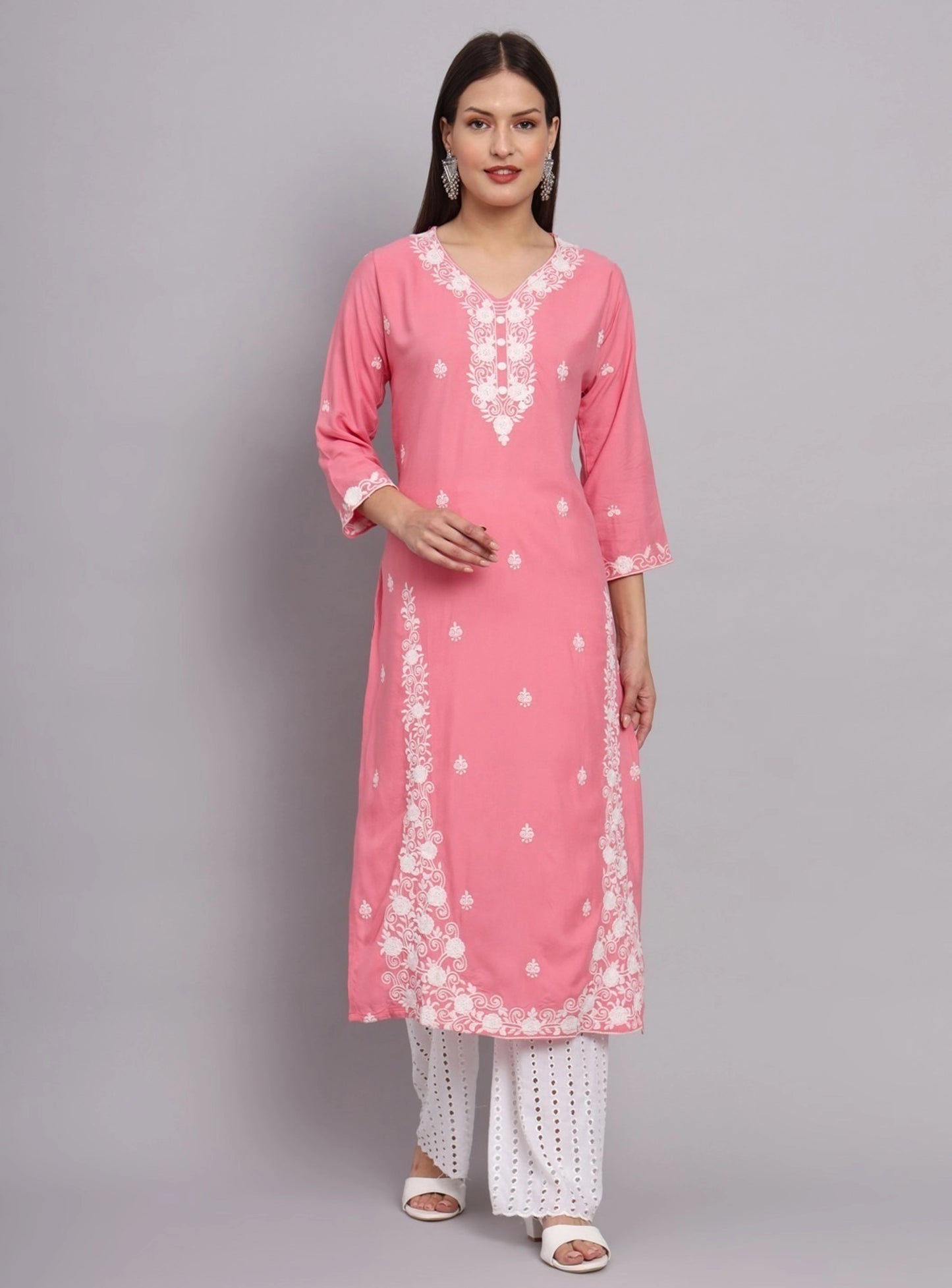 Embroidered Readymade Kurti Collection V4