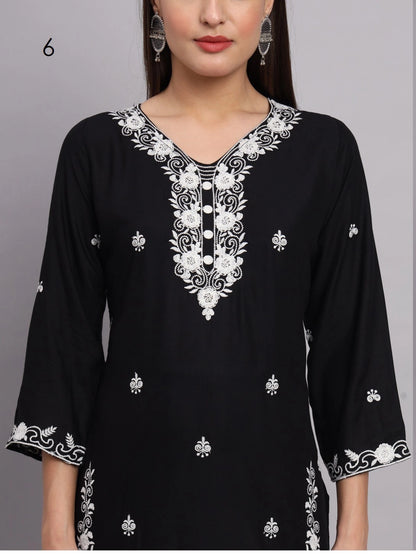 Embroidered Readymade Kurti Collection V4