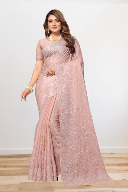 Jimmy Choo Designer Embroidered Saree