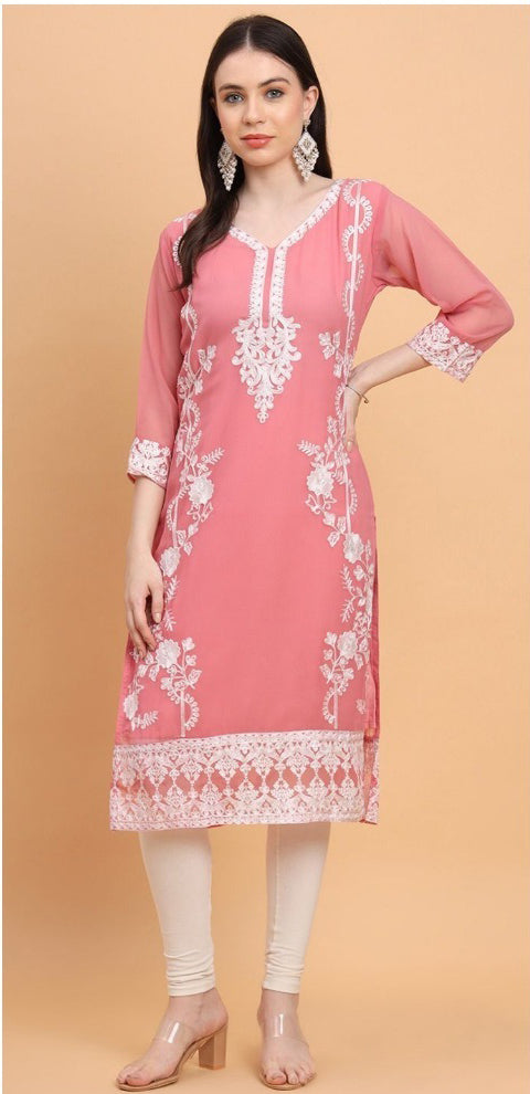 Designer Georgette Readymade Kurti Collection