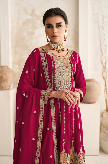 Designer Embroidered Premium Silk Suit