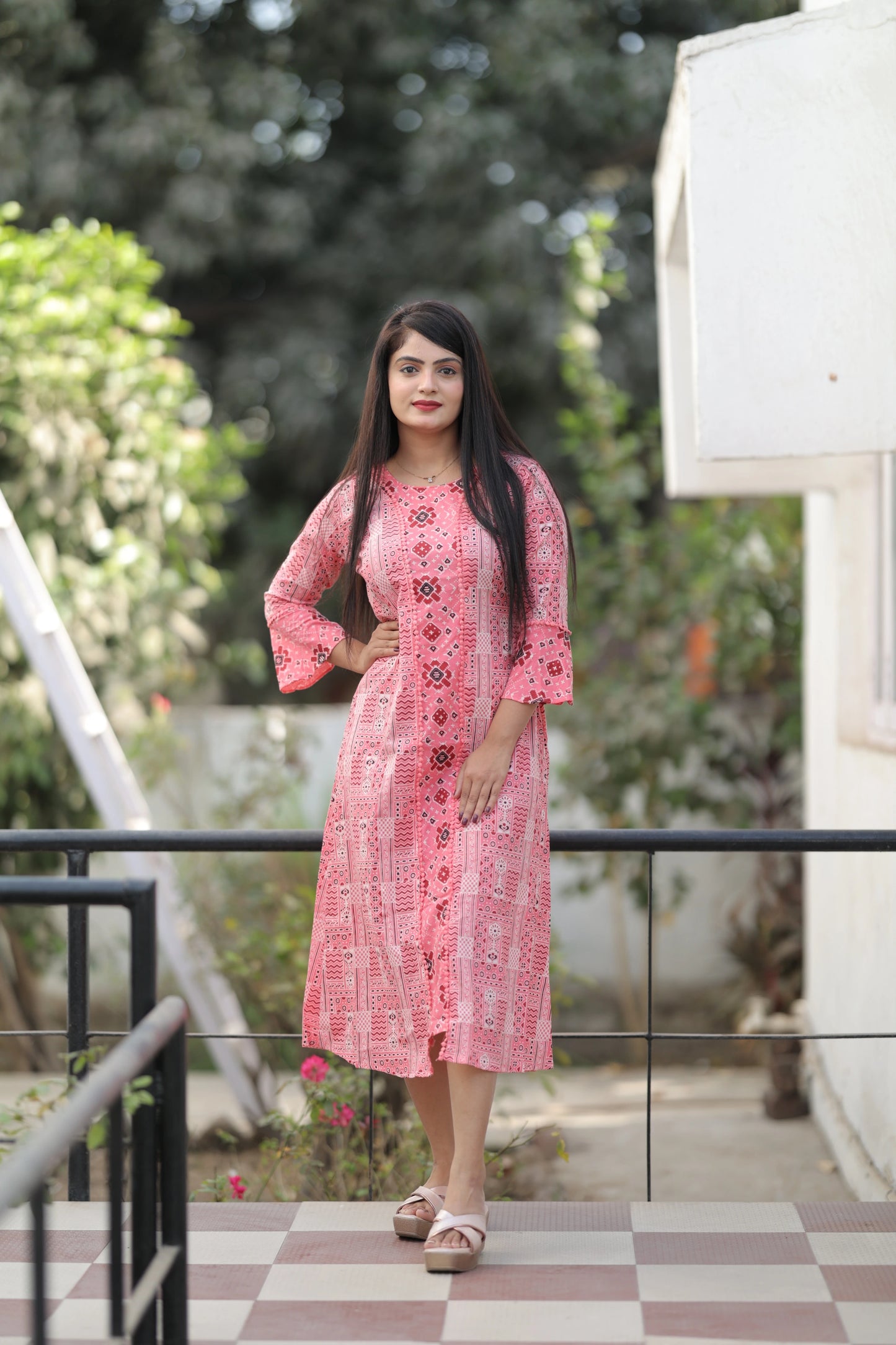 Printed Readymade Pure Cotton Kurti