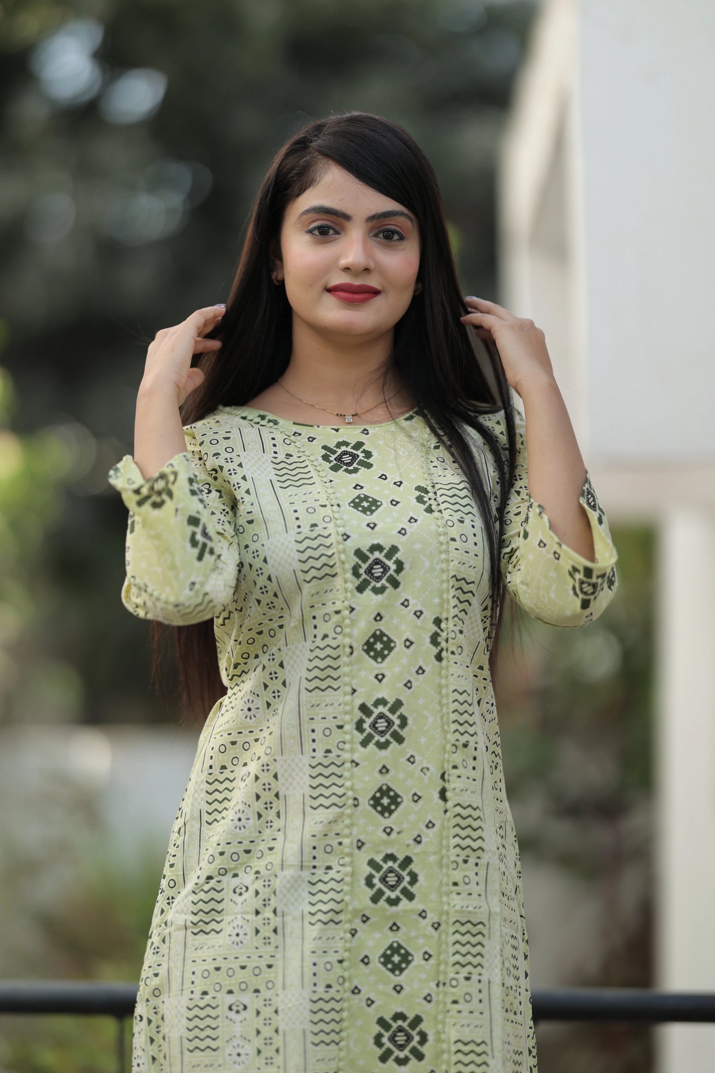 Printed Readymade Pure Cotton Kurti