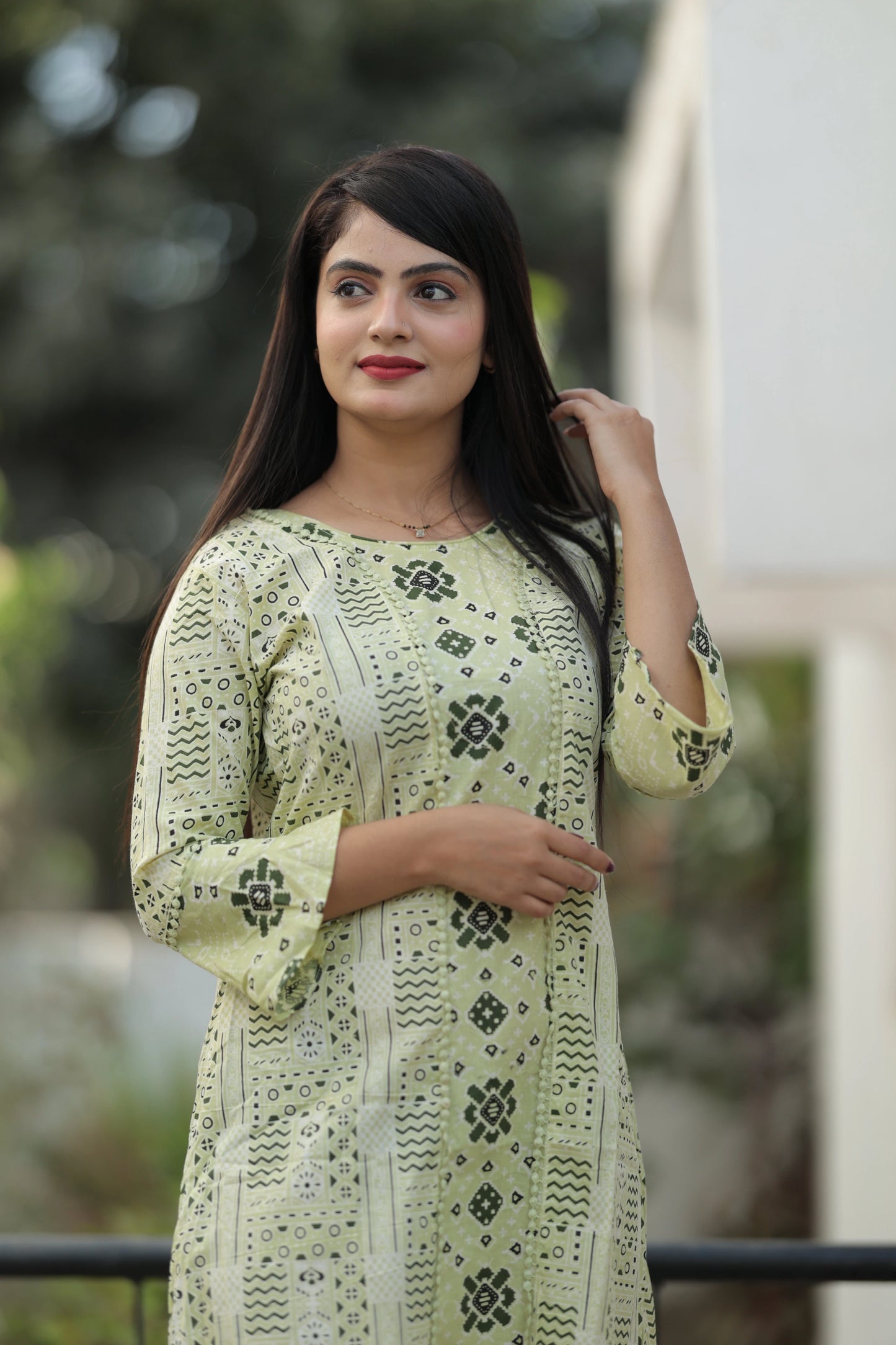 Printed Readymade Pure Cotton Kurti