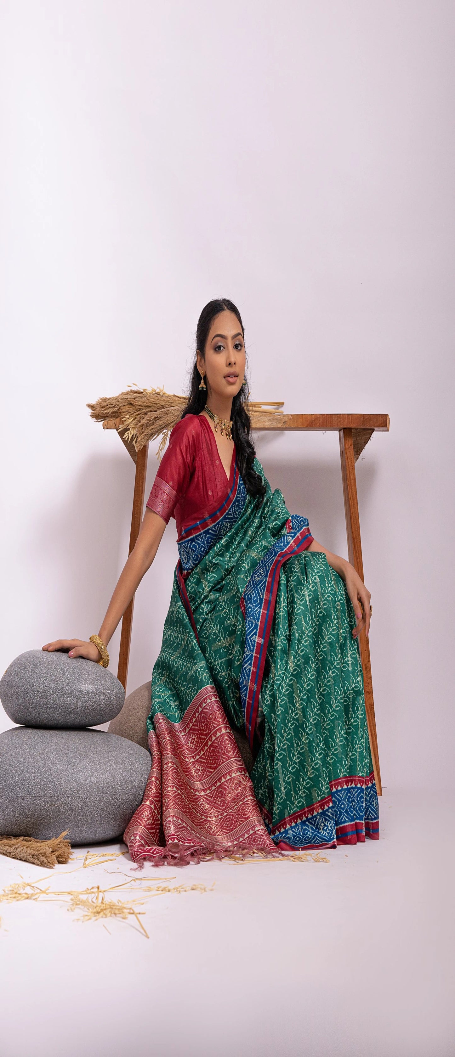 Tussar Silk Designer Saree