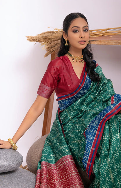 Tussar Silk Designer Saree