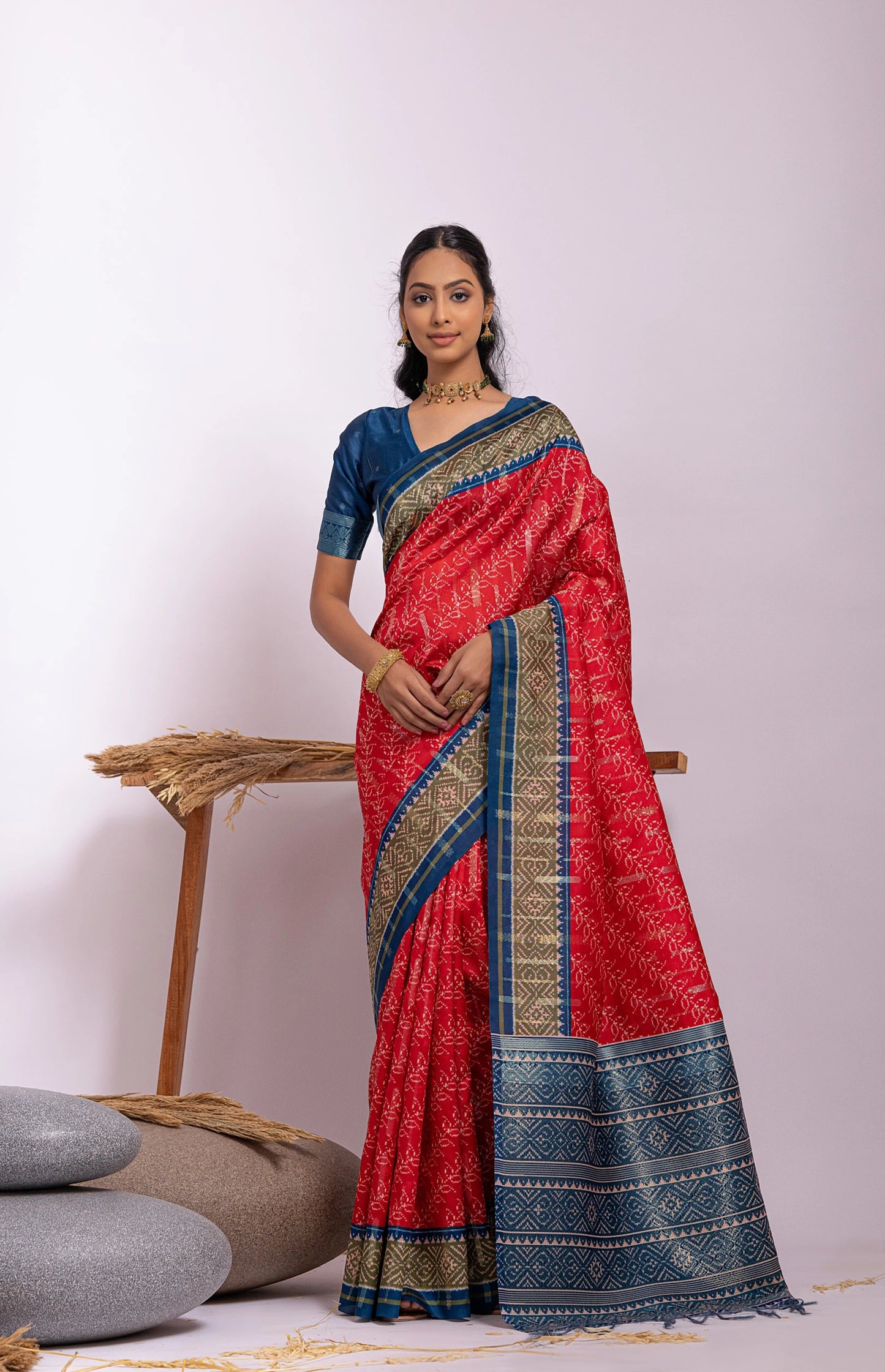 Tussar Silk Designer Saree