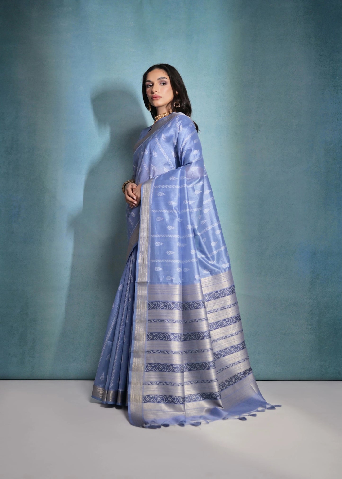 Raw Silk Woven Designer Saree