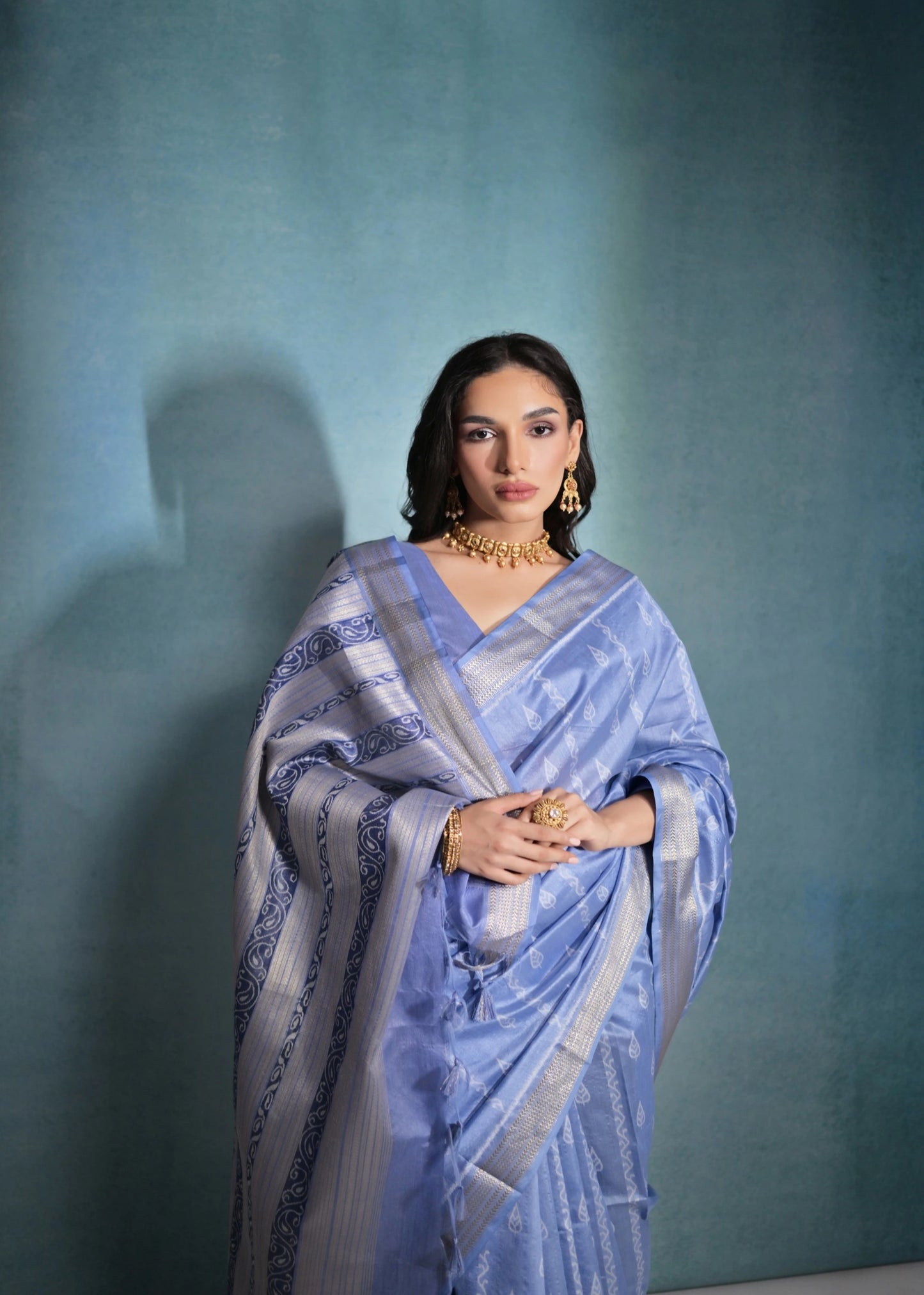 Raw Silk Woven Designer Saree