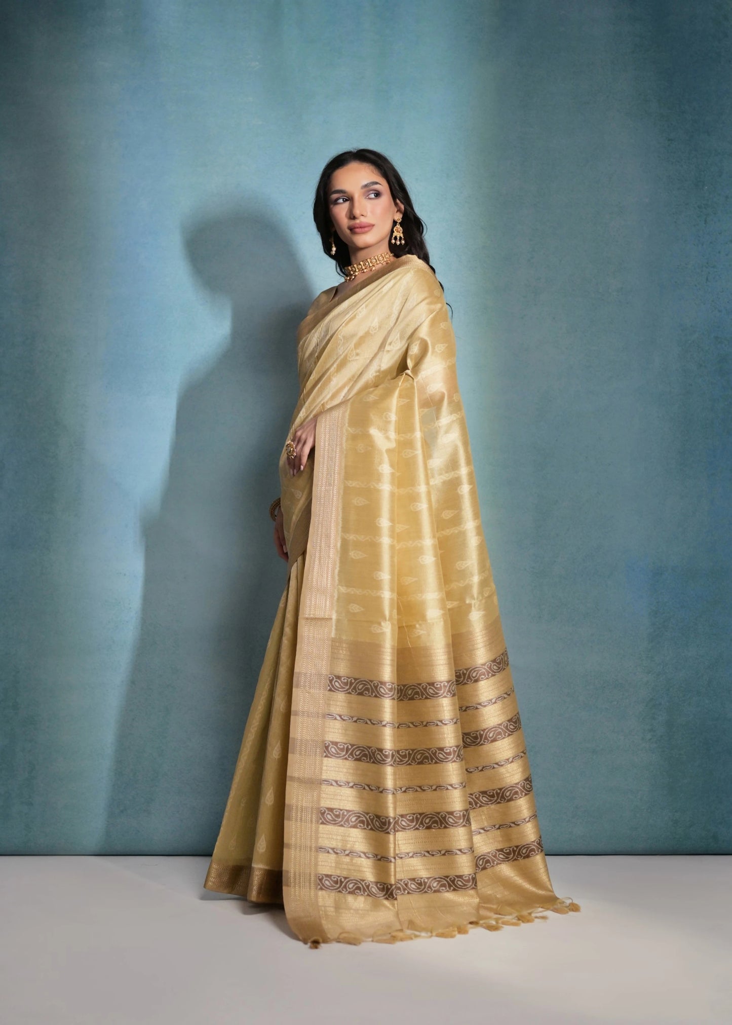 Raw Silk Woven Designer Saree