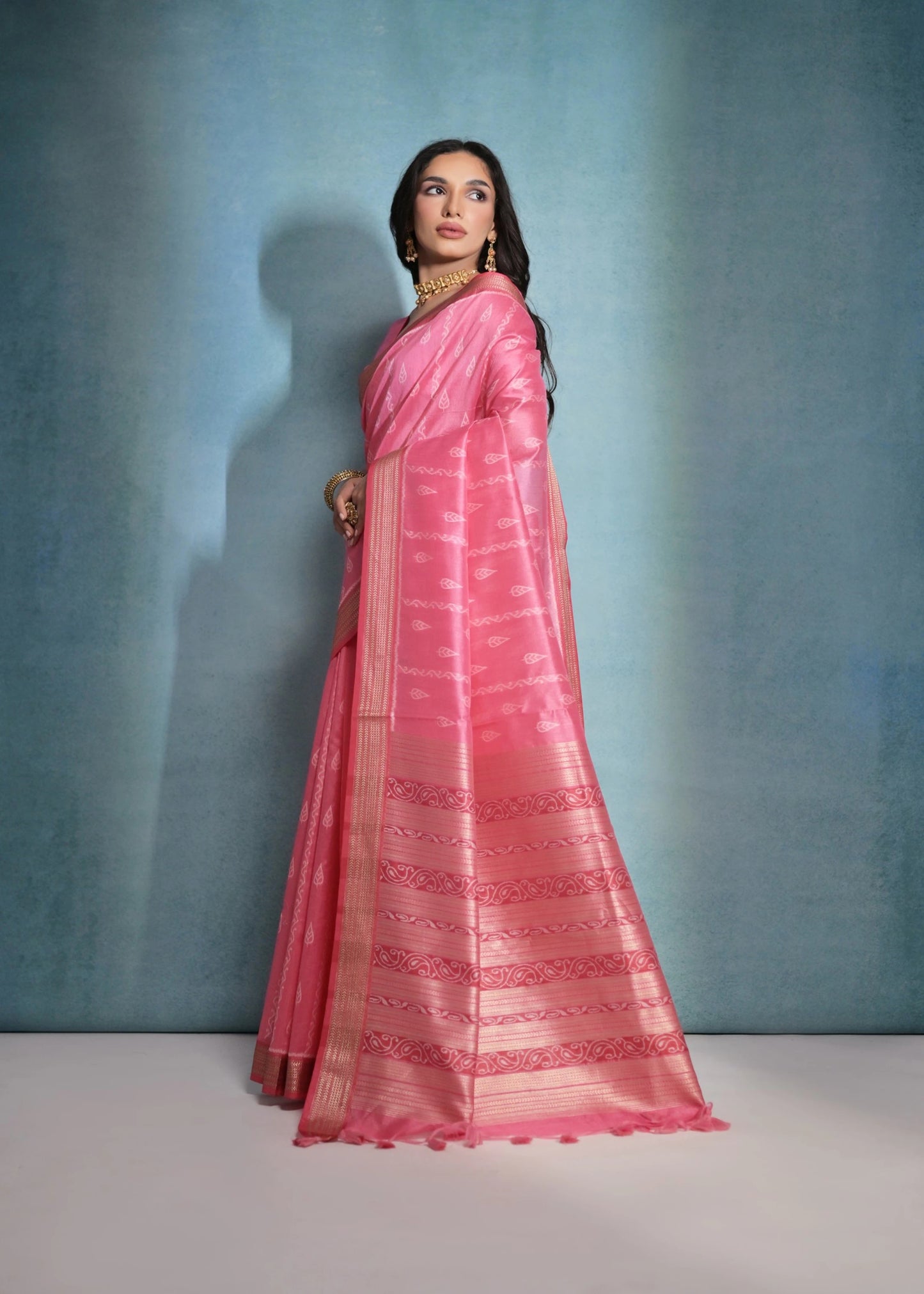 Raw Silk Woven Designer Saree