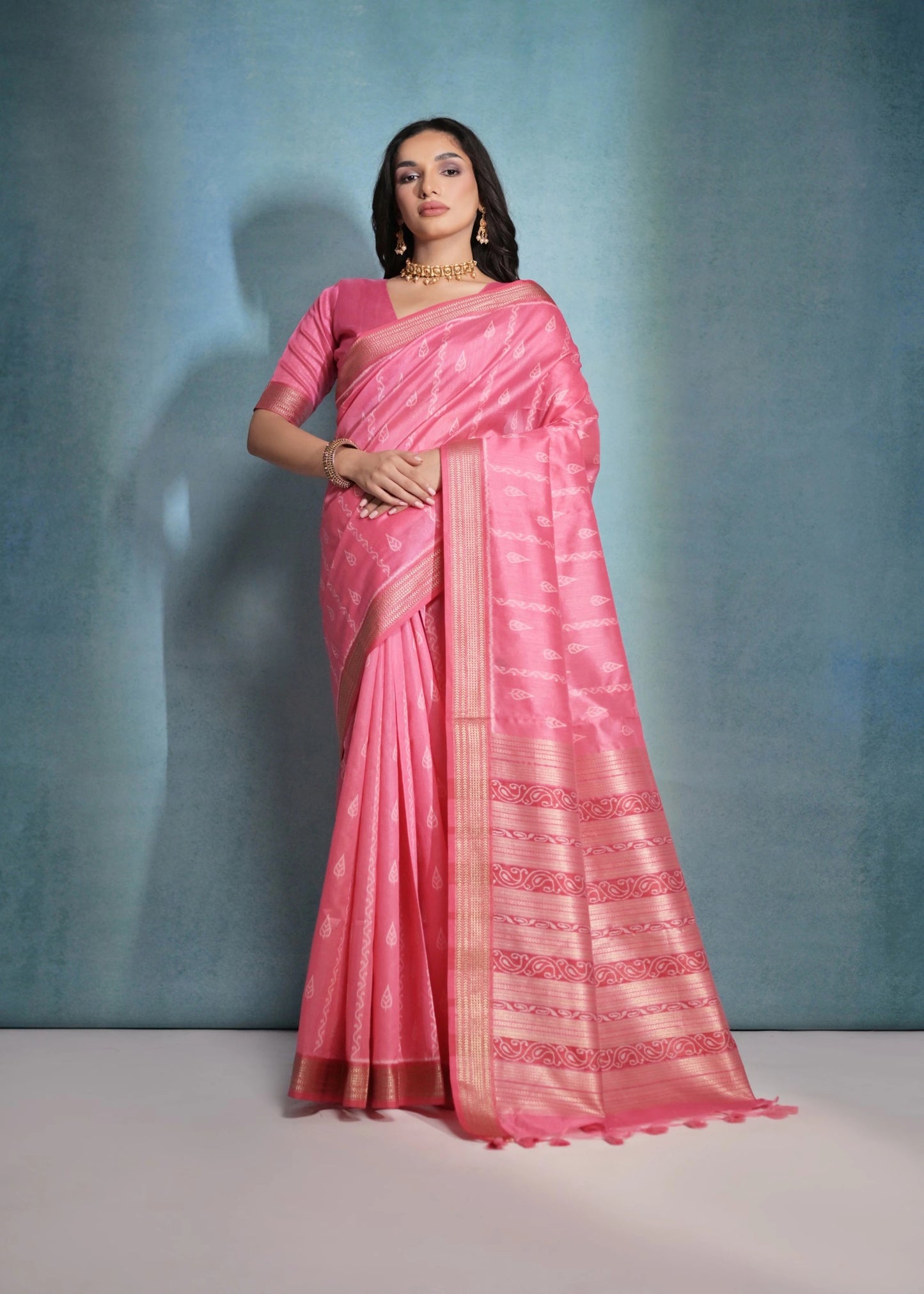 Raw Silk Woven Designer Saree