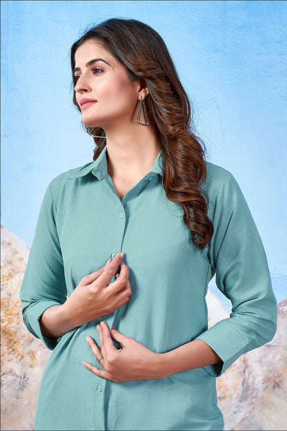 Office Wear Cotton Shirt For Women