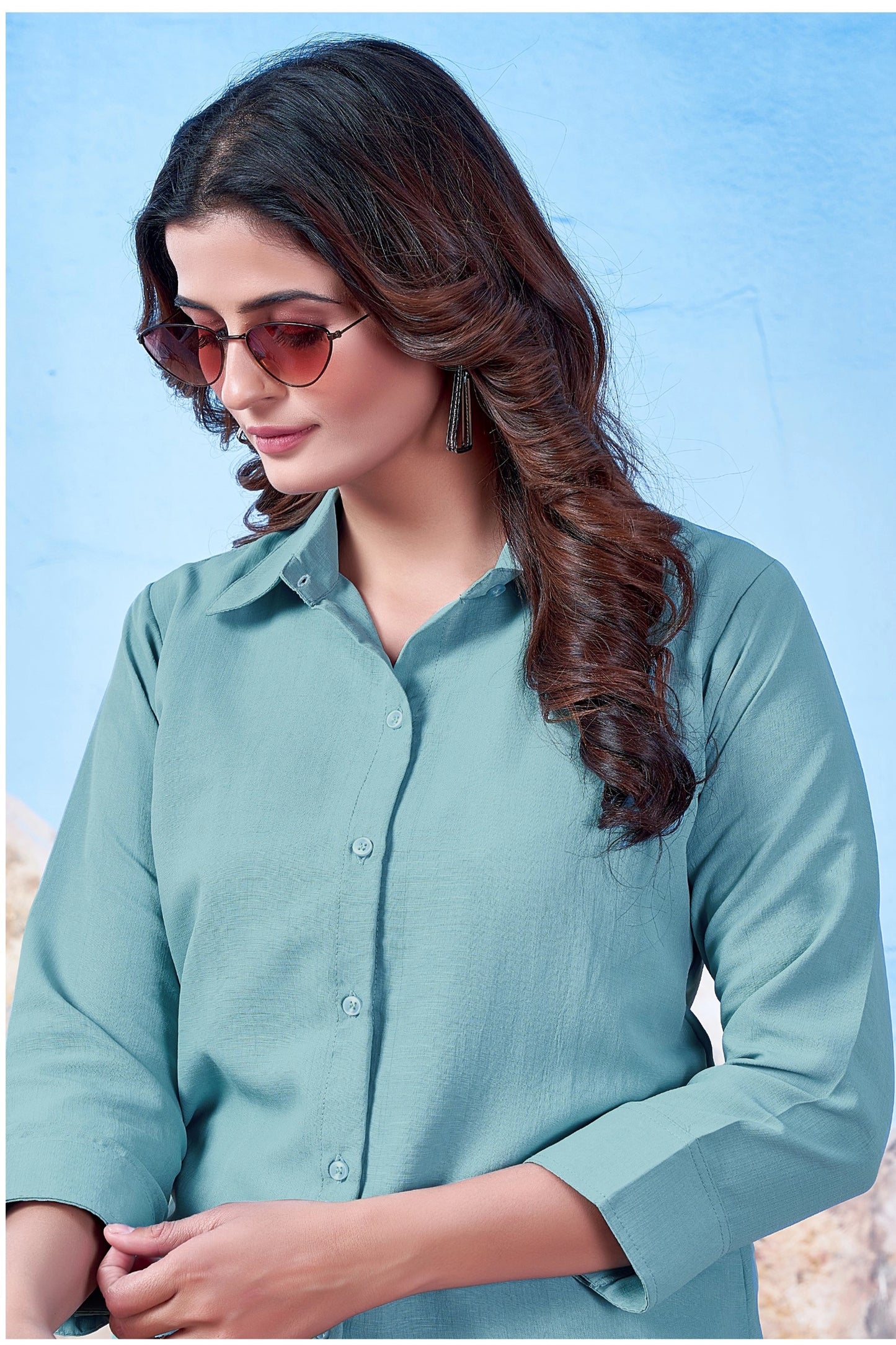 Office Wear Cotton Shirt For Women