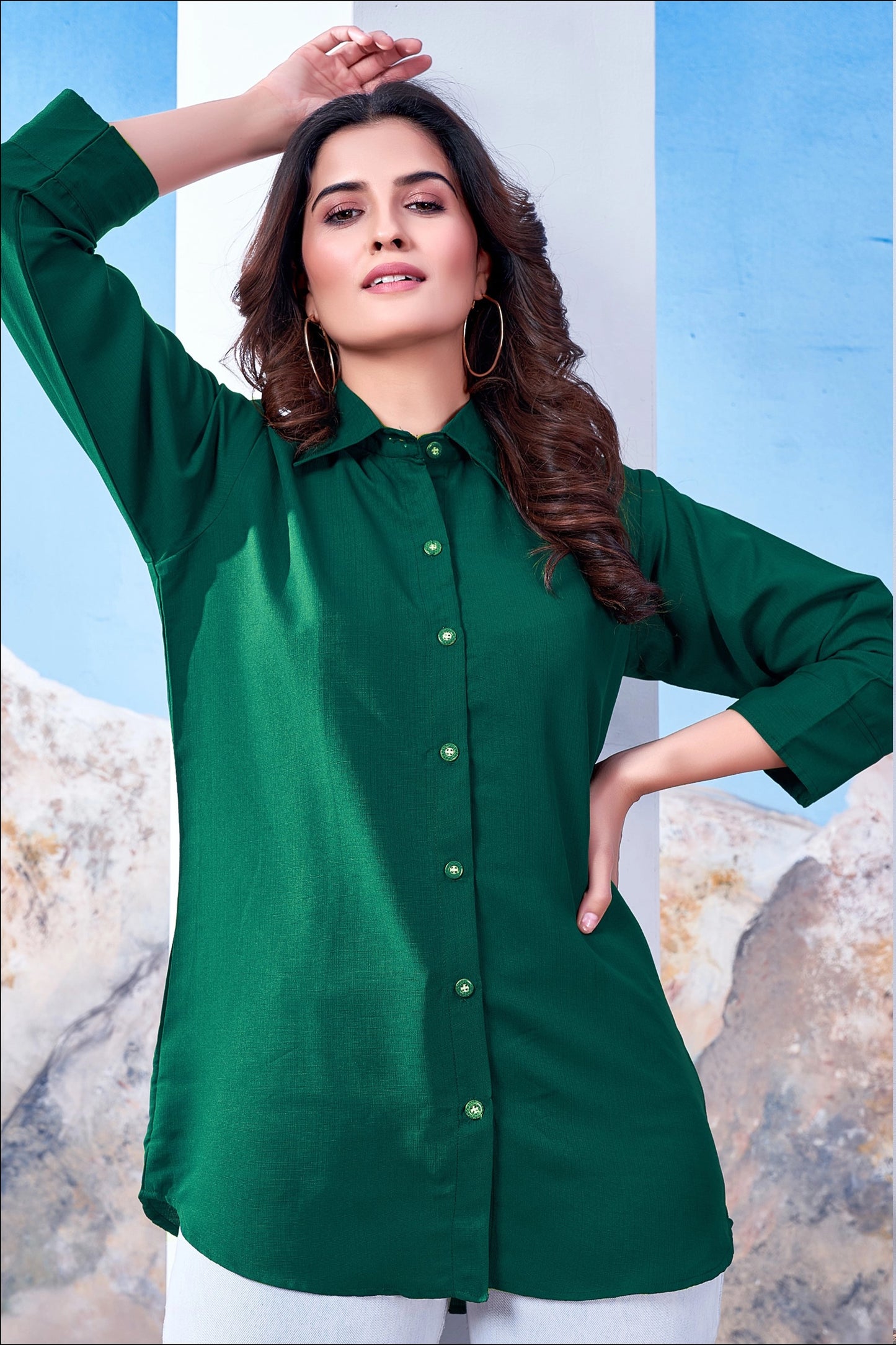 Cotton Office Wear Shirt for Women