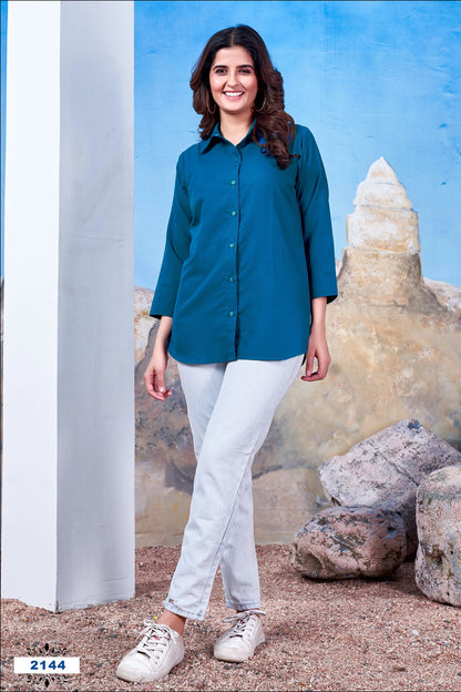 Cotton Office Wear Shirt for Women