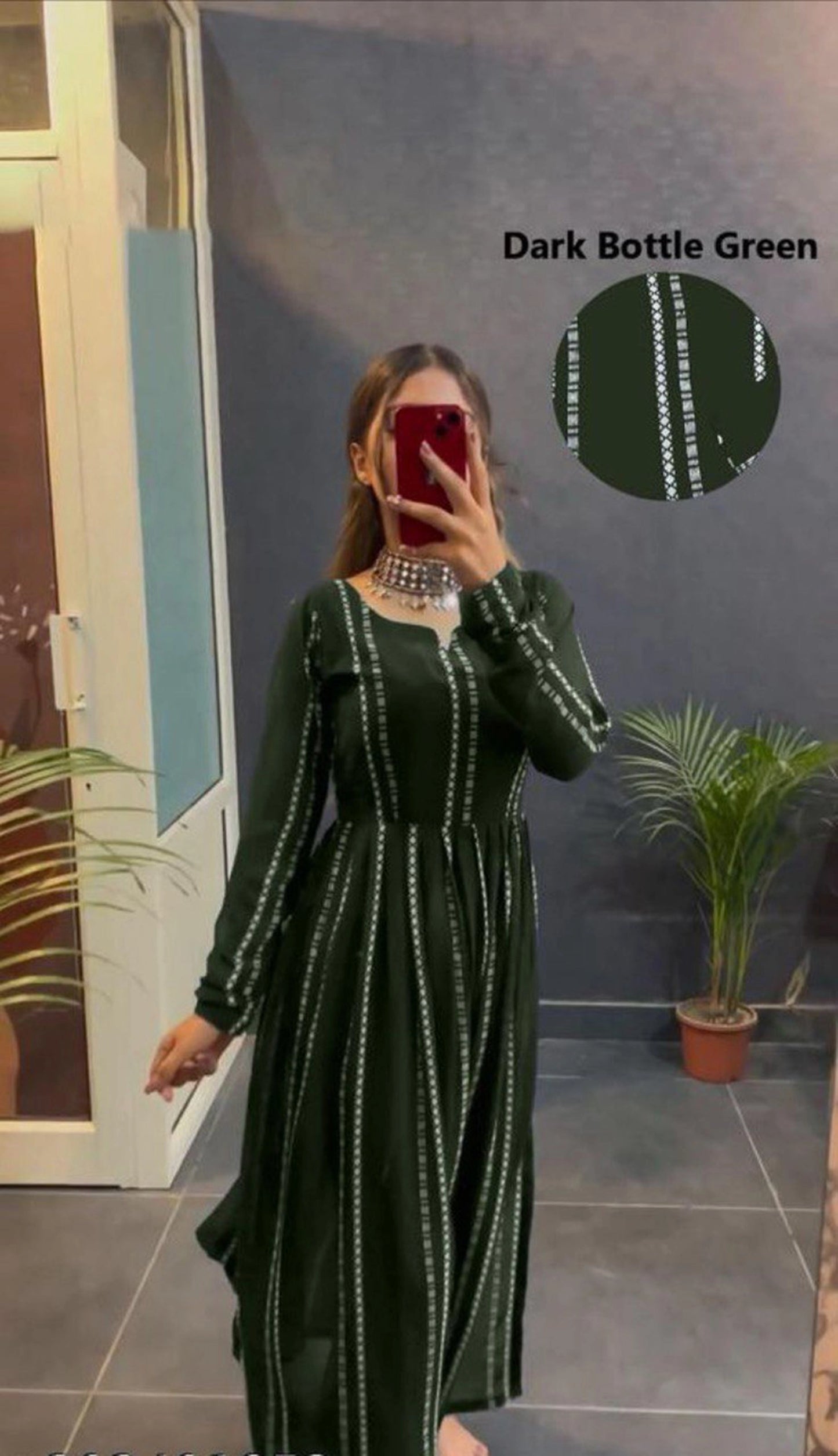 Fancy Nayra cut Digital Print Kurta For Women