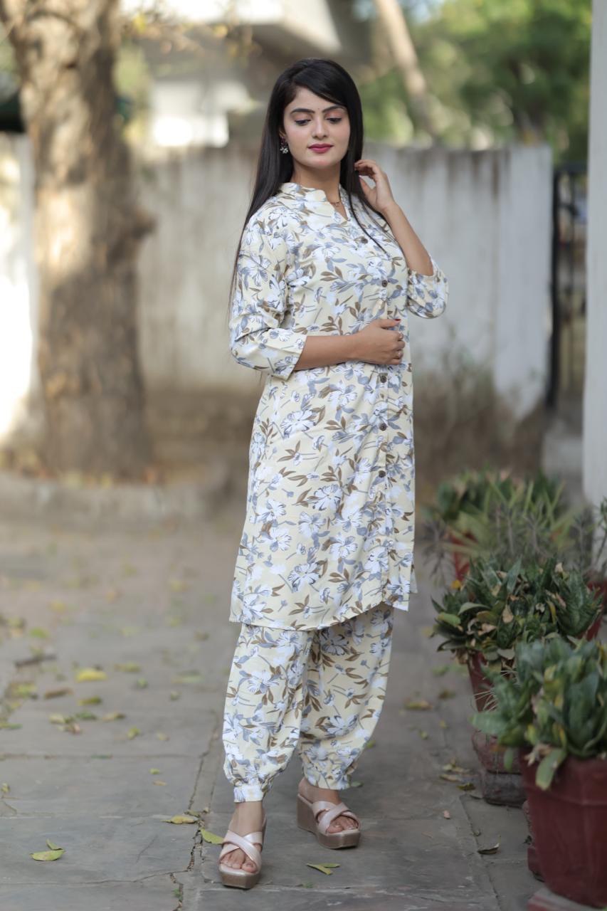 Multicolor Printed Rayon Kurti Collection