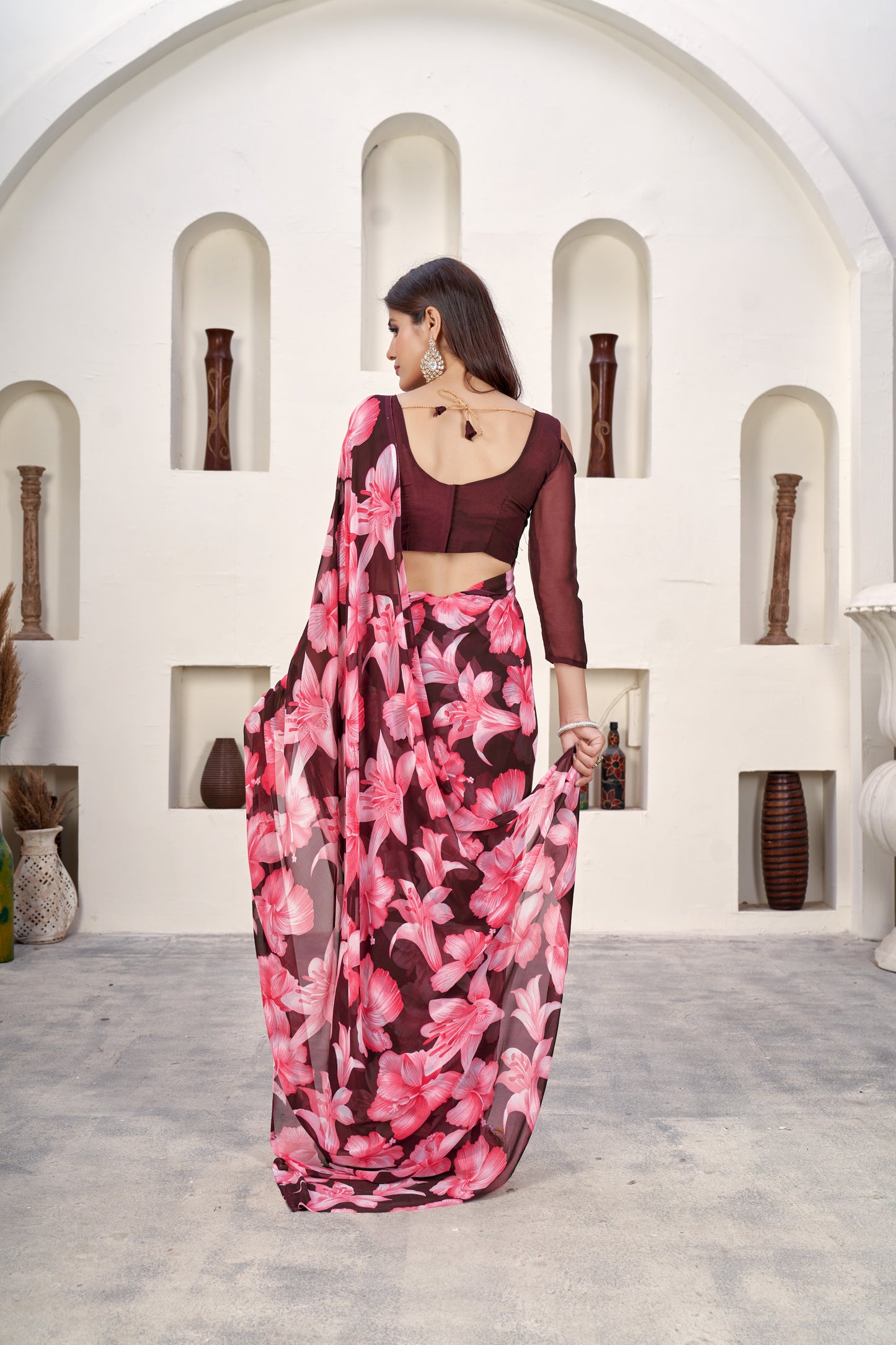 Designer Weightless Printed Saree Collection