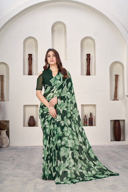 Designer Weightless Printed Saree Collection