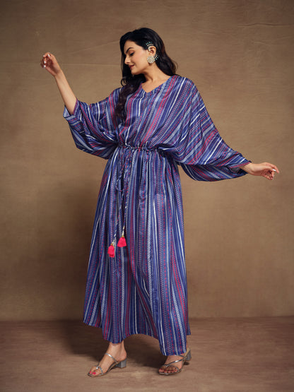 Art Silk Designer Kaftan