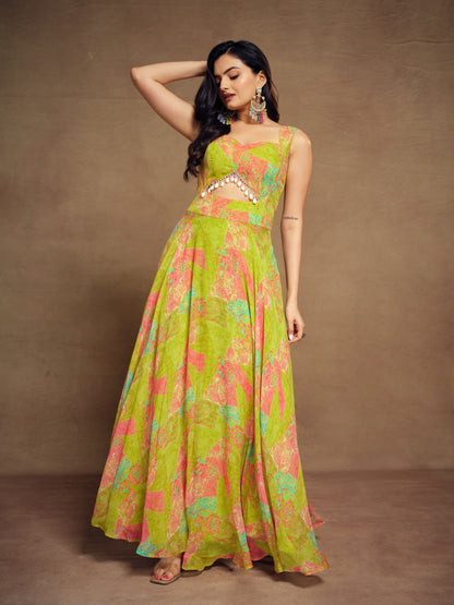 Georgette Designer Gown