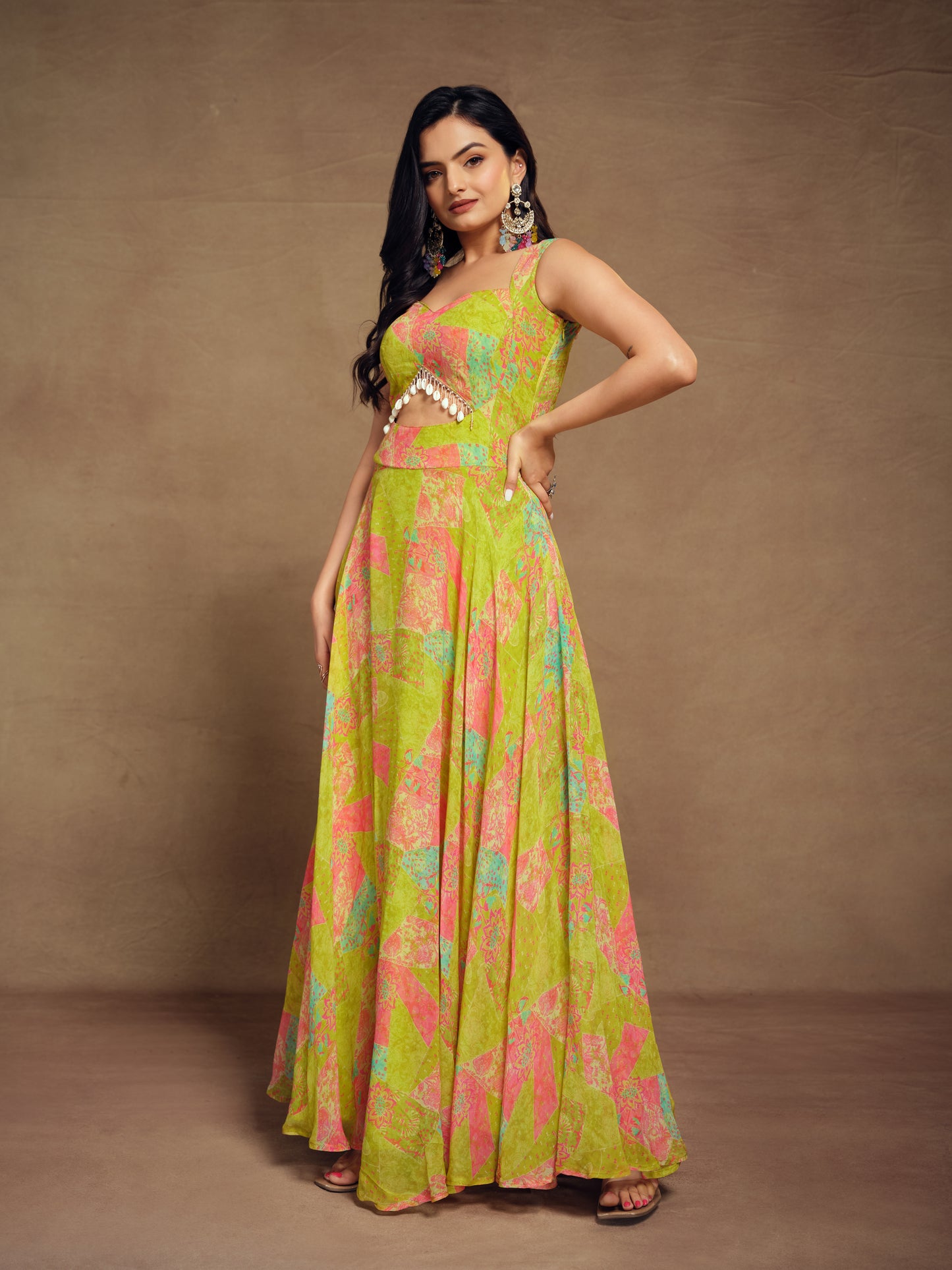 Georgette Designer Gown